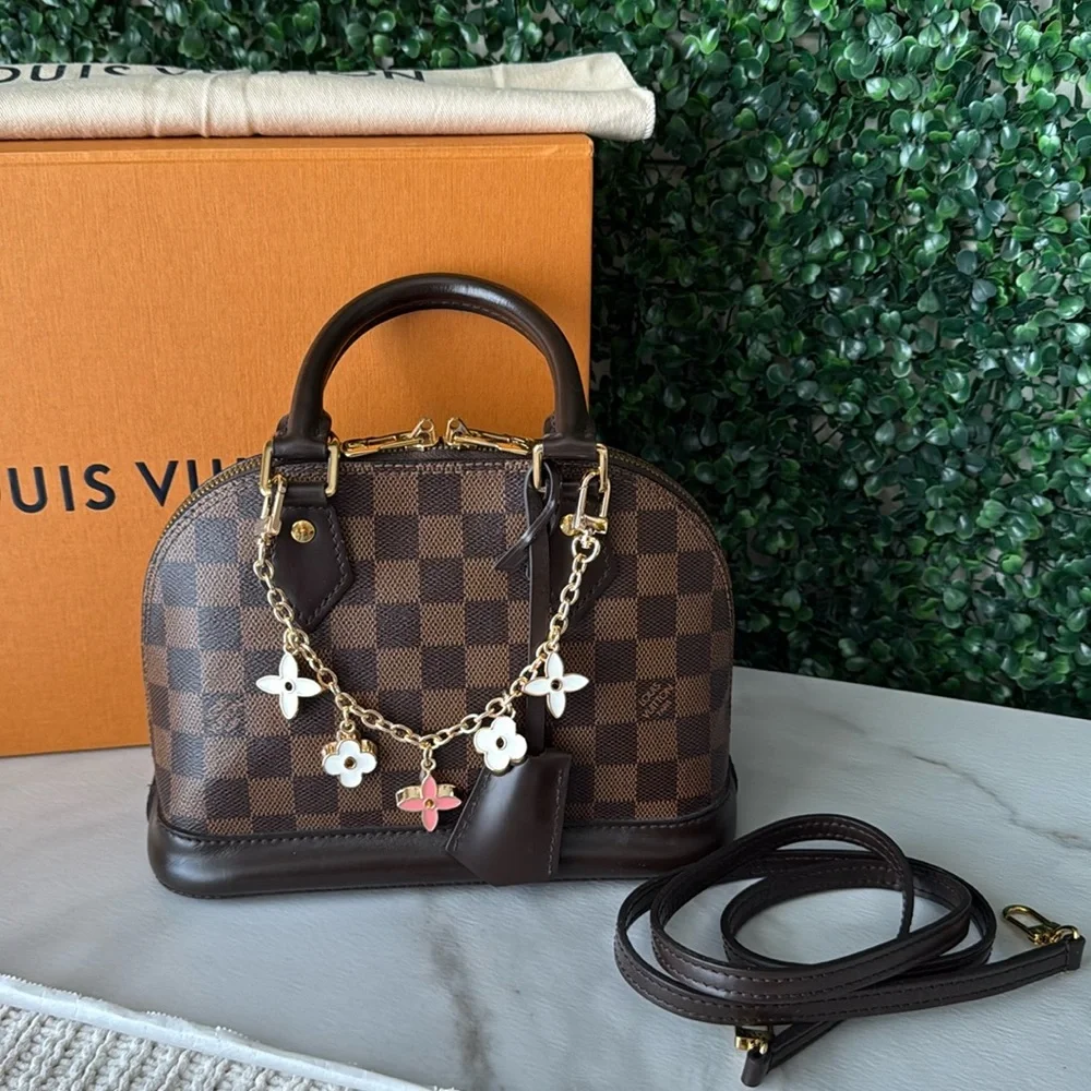 Louis Vuitton Damier Ebene Alma BB Authentic